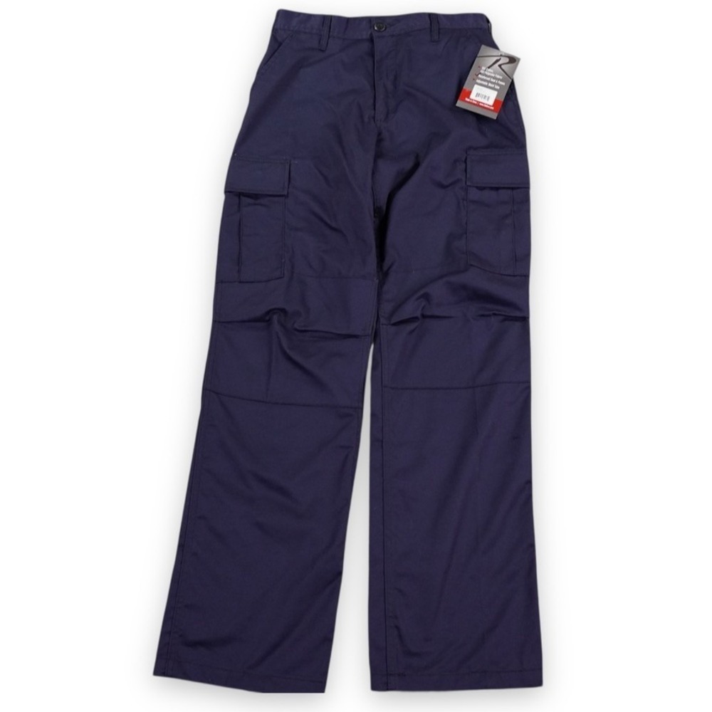 Rothco BDU Tactical Cargo Pants Small Regular Navy Relaxed Fit Workwear Cargo